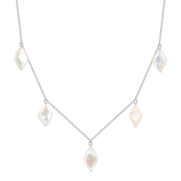 FX0685 925 Sterling Silver Freshwater Pearl Nceklaces