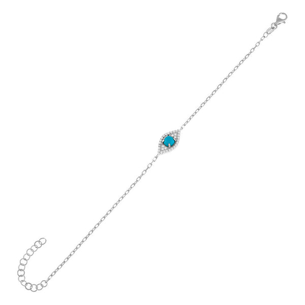 FS0244 Turquoise Eye Bracelet