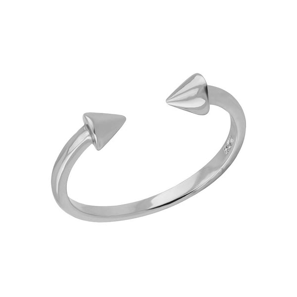 FJ0295 925 Sterling Silver Arrow Opening Ring