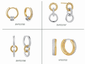 Why Gold Plated Hoop Earrings Are A Festive Style Classic Again