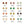 VFE0238 Birthstone Hexagon Natural Stone Stud Earrings