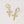 FE2109 FE2178 925 Sterling Silver Fashion Cross Pendant Hoop Earrings