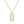 VFX0415 Rectangle Mother Of Pearl Necklace