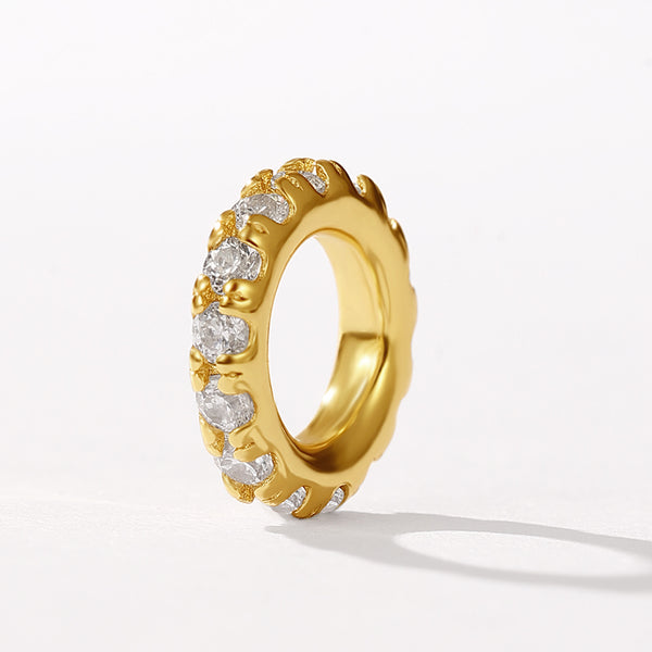 VFD0707 CZ Pave DIY Charm