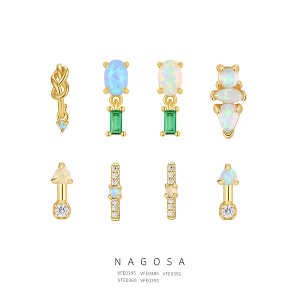 Piercing Opal Studs