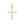 VFD0936 Pearl Cross Charm
