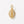 VFD0808 Zircon Conch Shell Pendant Charm