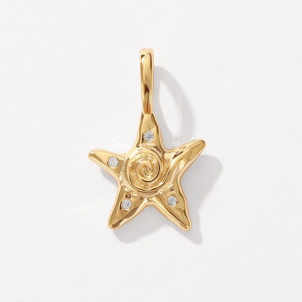 VFD0812 Starfish Necklace Charm