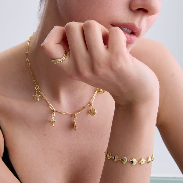 BVFS0777 Scallop Shell Bracelet
