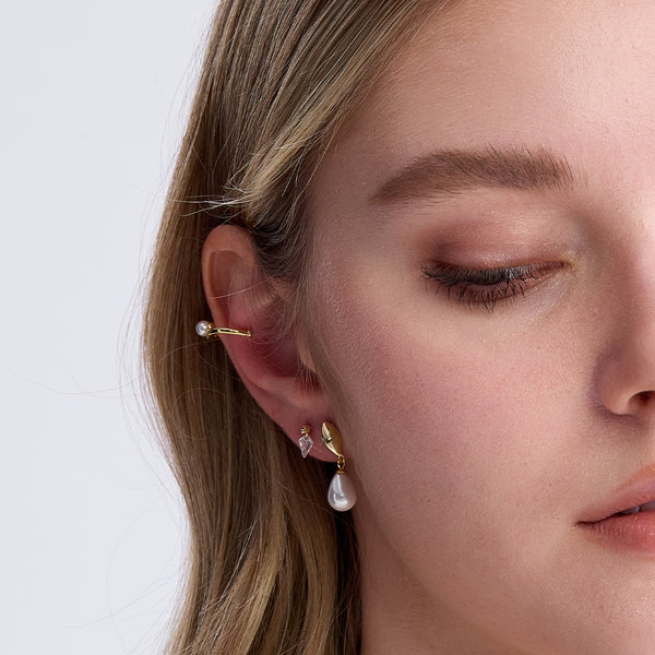VFE1095 Kite Cut Stud Earrings