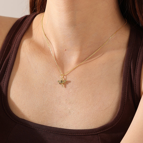 VFD0738 Dragonfly Charm