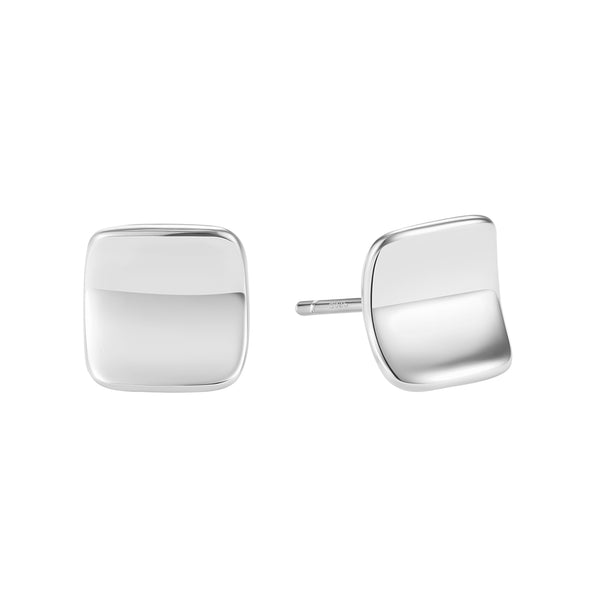 BVFE0798 Concave Stud Earrings