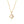 VFX0186 Oval & CZ Pendant Necklace