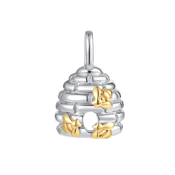 VFD0736 Bee and Hive Charm