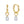 VFE1079 & VFE1080 Teardrop Pendant Earrings