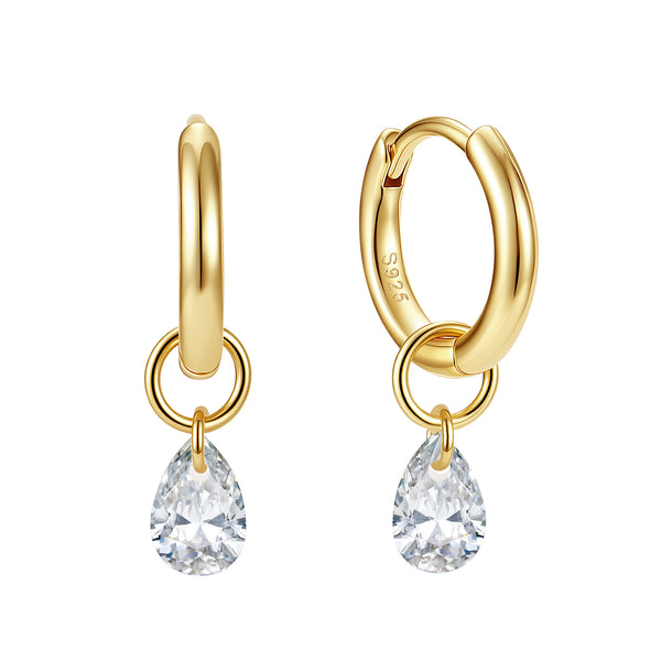 VFE1079 & VFE1080 Teardrop Pendant Earrings