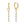 VFE1082 Tennis Drop Earrings