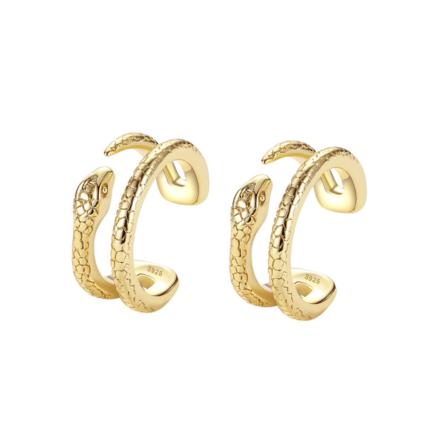 VFE1267 Texture Snake Ear Cuff