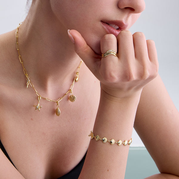 BVFS0777 Scallop Shell Bracelet
