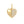 VFD0848 Heart Charm Whith CZ