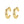 BVFE1255 Polish Ear Cuff Earrings