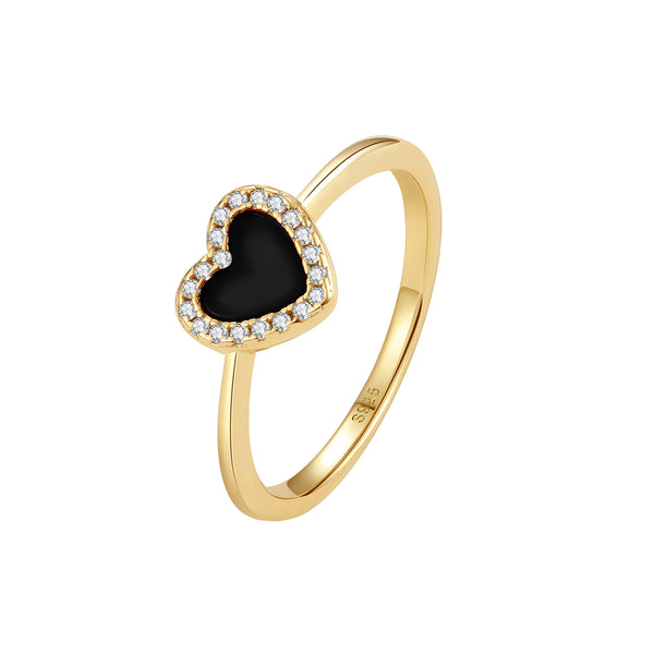 VFJ0792 Gemstone Heart Ring