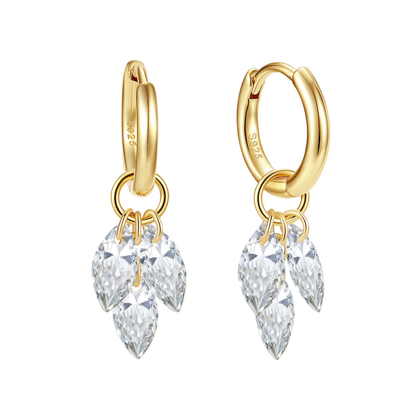 VFE1083 Cluster Drop Earrings