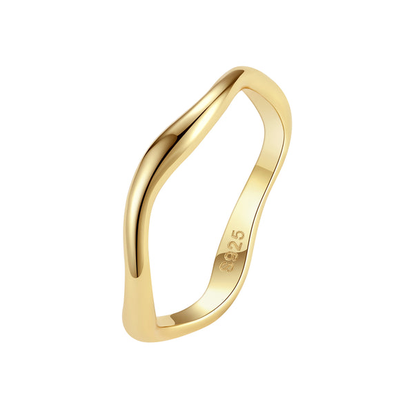 VFJ0866 Thin Wave Ring