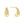 VFE1147 Pave Cubic Zirconia Dome Chunky Earrings