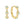 VFE1324 Round Opal Hoop Earrings