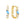 VFE1309 Marquise Opal Hoop Earrings