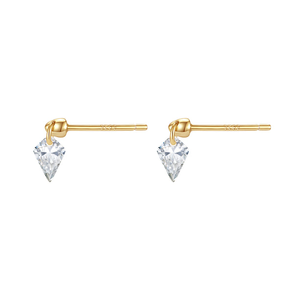 VFE1095 Kite Cut Stud Earrings