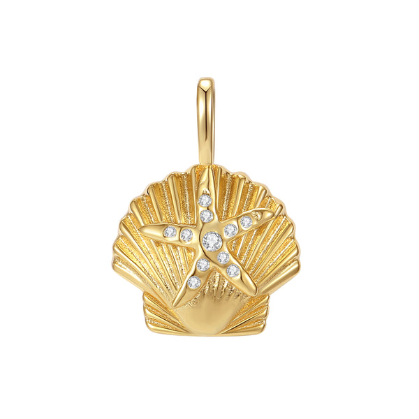 VFD0807 Conch & Shell Charm