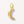 VFD0835 Crescent Charm