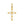 VFD0882 Pearl Cross Charm