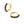 FE2062 Black Onyx Huggie Hoop Earrings