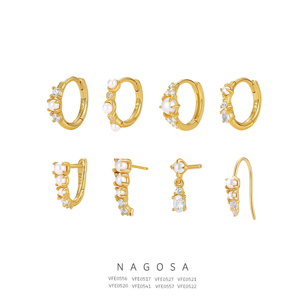 Dainty Pearl Earrings