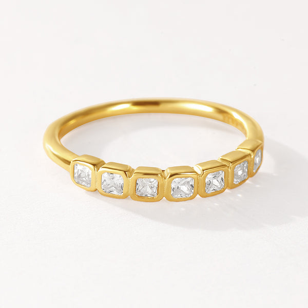 VFJ0468 Princess-Cut CZ Eternity Ring