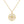 VFX0409 Mother Of Pearl Sunburst Coin Pendant Necklace