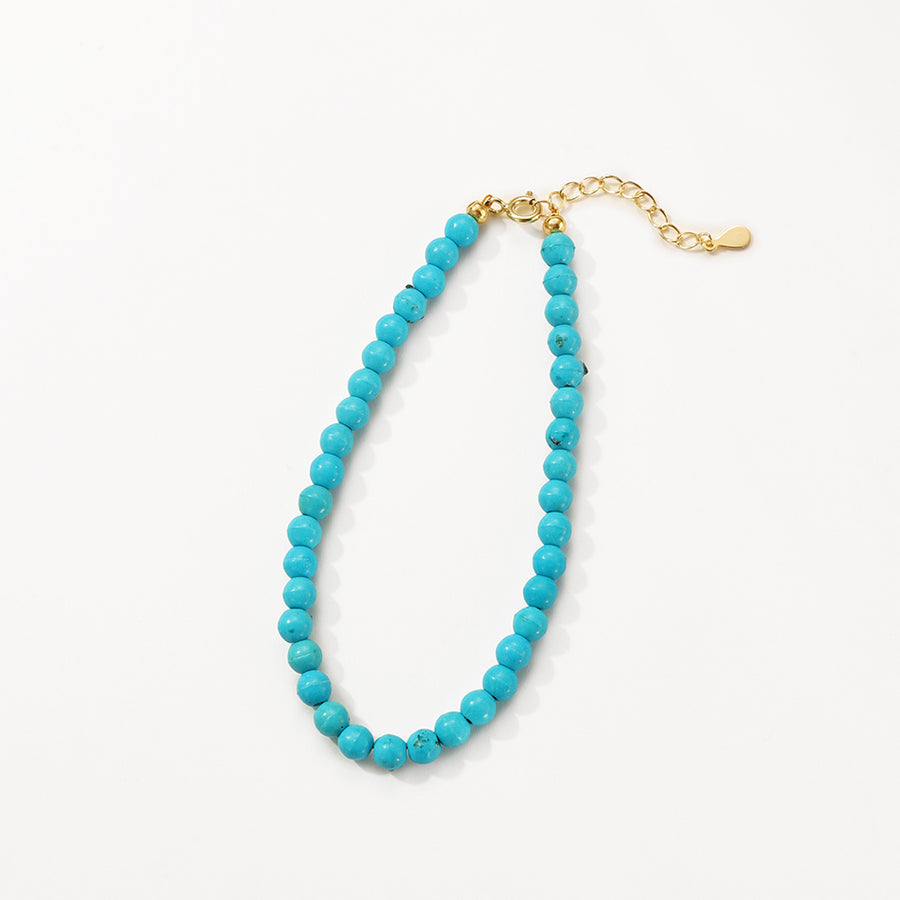 PB0118 Turquoise Women Beaded Bracelets