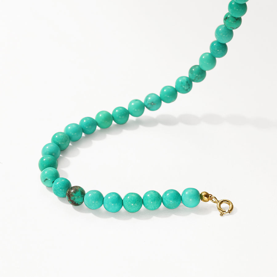 PB0117 Turquoise Charm Beaded Bracelets