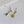 FE2599 925 Sterling Silver Green Zircon Leaf Dangle Stud Earring