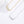 FX1059 925 Sterling Silver Bezel Zirconia Quintet Clavicle Necklace