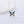 FX1014 925 Sterling Silver Cubic Zircon Evil eye butterfly necklace
