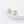 FE2647 925 Sterliang Silver Irregular Geometric Line Color Separation Stud Earring