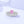 FJ1127 925 Sterling Silver Pink Crown Zircon Ring