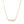 VFX0189 Quartet Opal CZ Heart Horizontal Bar Pendant Necklace