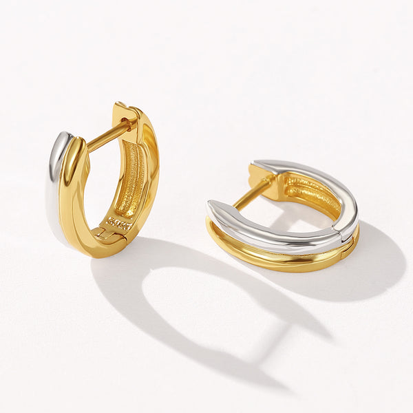 VFE0705 Two Tone Earrings
