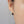 FE2638 925 Sterliang Silver Synthetic Glass Stud Earring