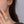 FE2631 925 Sterliang Silver Enamel Checkerboard Love Heart Stud Earring
